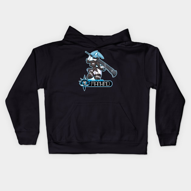 XJ-2B - Glory to Mankind Kids Hoodie by DankoDeadZone